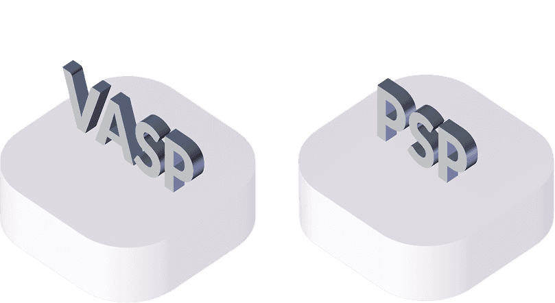 VASP and PSP licenses